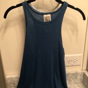 Free People Rib Knit Halter-Neck Tank Top